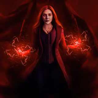 Scarlet Witch iPhone wallpaper