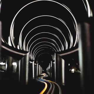 Tunnel vision wallpaper