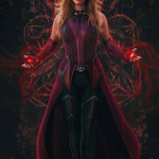 Scarlet Witch iPhone wallpaper