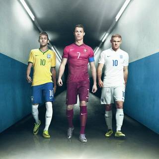 Neymar and Cristiano wallpaper