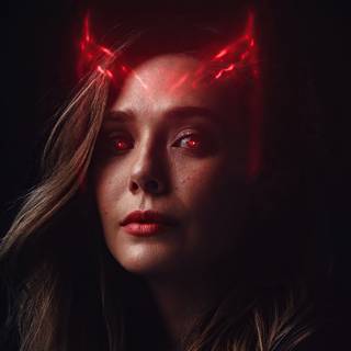 Scarlet Witch iPhone wallpaper