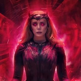 Scarlet Witch iPhone wallpaper