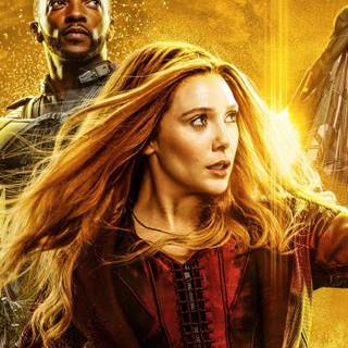 Scarlet Witch iPhone wallpaper