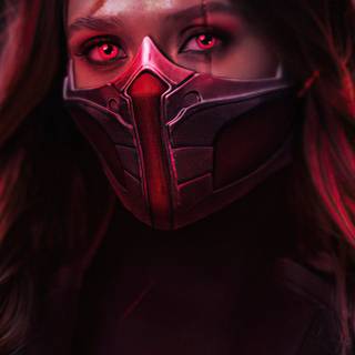 Scarlet Witch iPhone wallpaper