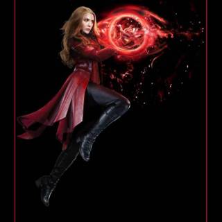 Scarlet Witch iPhone wallpaper