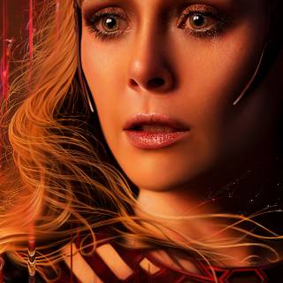 Scarlet Witch iPhone wallpaper