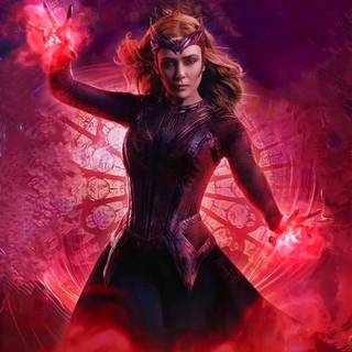 Scarlet Witch iPhone wallpaper