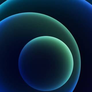 iPhone 14 Pro 4k blue wallpaper