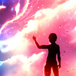 Romantic anime phone wallpaper