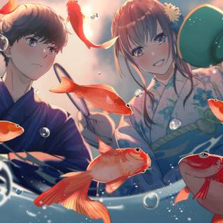 Anime lovers 4k wallpaper