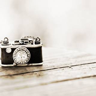 Camera white wallpaper