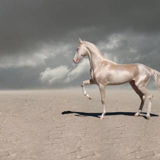 Akhal-Teke horse wallpaper