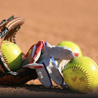 Softball girls wallpaper