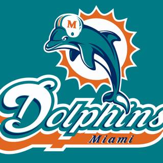 Dolphins logo wallpaper