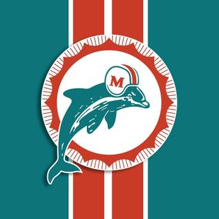 Dolphins logo wallpaper