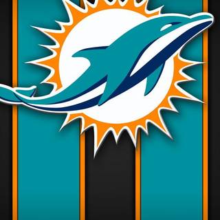 Dolphins logo wallpaper