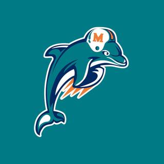 Dolphins logo wallpaper