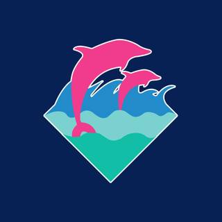 Dolphins logo wallpaper
