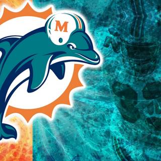 Dolphins logo wallpaper