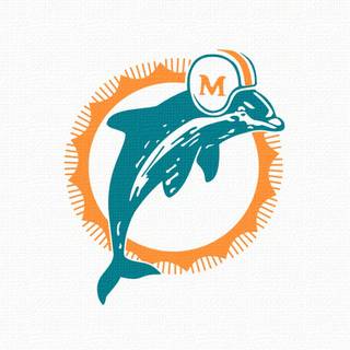 Dolphins logo wallpaper