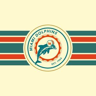 Dolphins logo wallpaper