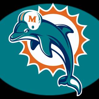 Dolphins logo wallpaper