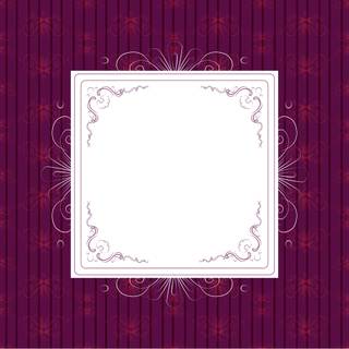 White frame wallpaper