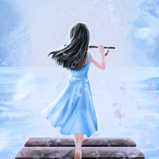 Spring fantasy iPhone wallpaper