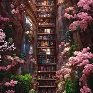 Spring fantasy iPhone wallpaper