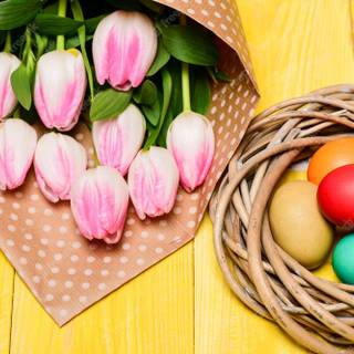 Spring and Easter vibes wallpaper