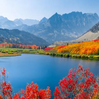 Spring mountains 4k wallpaper