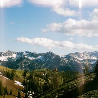 Spring mountains 4k wallpaper