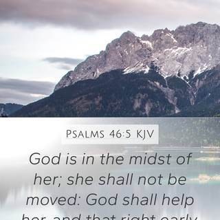 Psalm 46:5 wallpaper