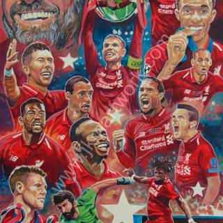 Liverpool cartoon wallpaper