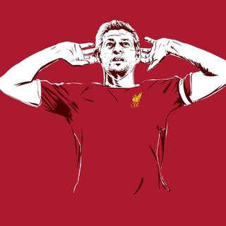 Liverpool cartoon wallpaper
