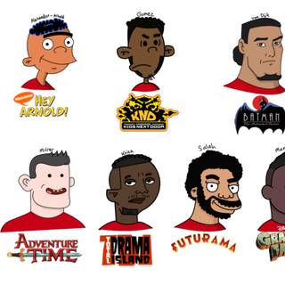 Liverpool cartoon wallpaper