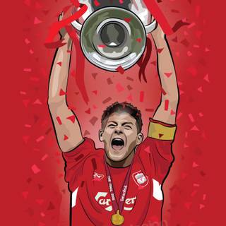 Liverpool cartoon wallpaper