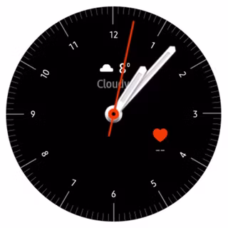 Analog watch wallpaper