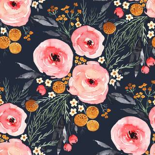 Farmhouse spring wallpaper