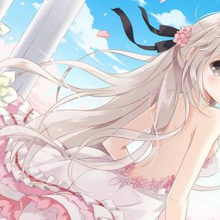 Spring Japan cartoons wallpaper