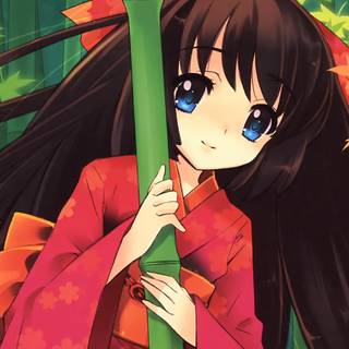 Spring Japan cartoons wallpaper