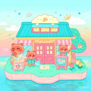 Aesthetic Animal Crossing wallpaper