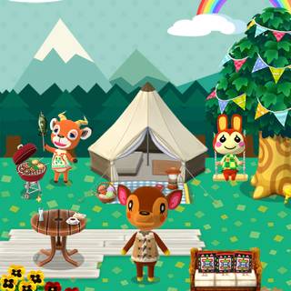 Aesthetic Animal Crossing wallpaper