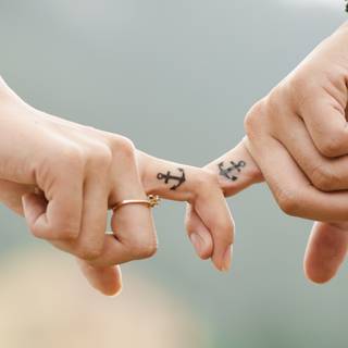 Hands together wallpaper