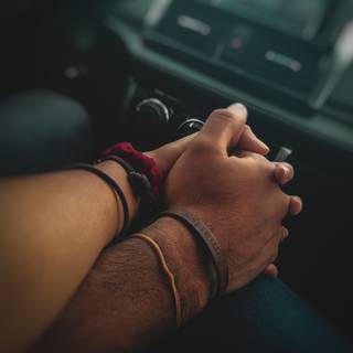 Hands together wallpaper