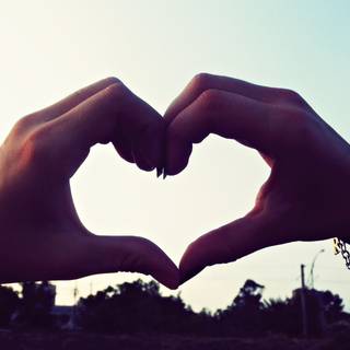 Hands together wallpaper