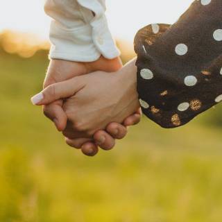 Hands together wallpaper