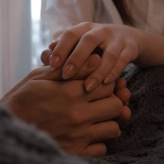 Hands together wallpaper