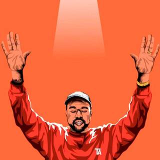 Kanye West phone wallpaper