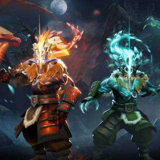 Dota 2 phone wallpaper